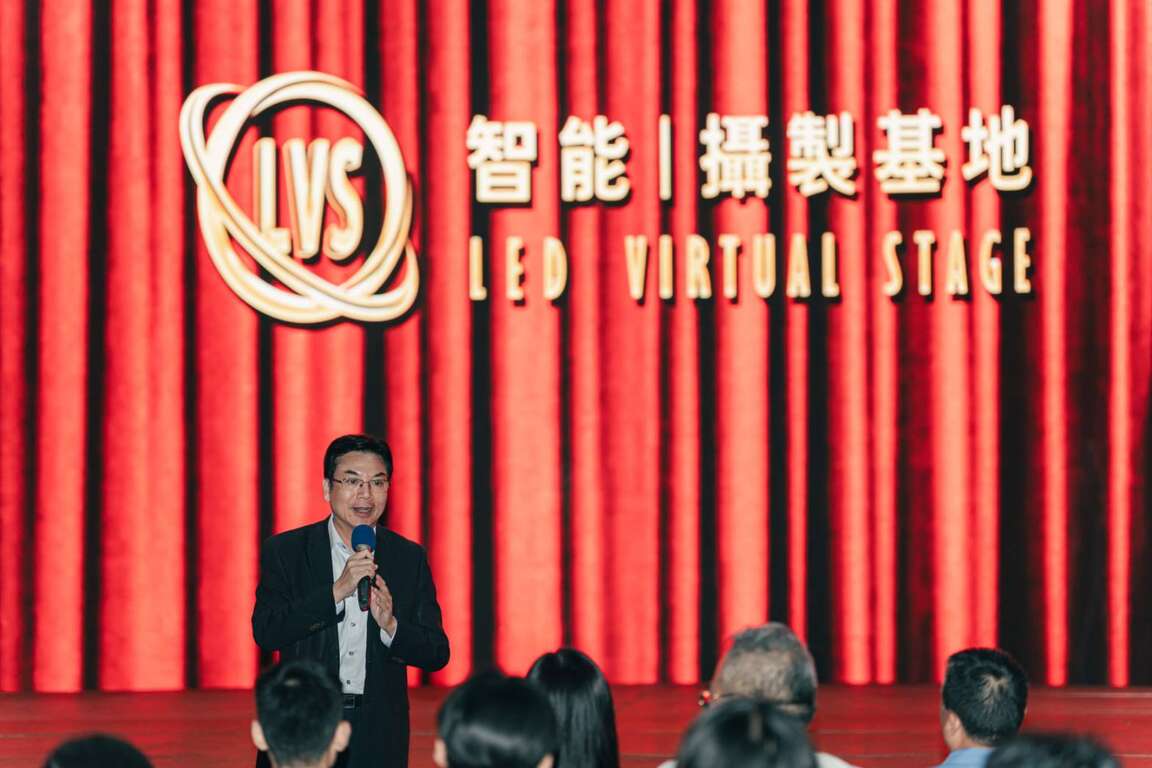 劉和然表示這次跟世新大學合作，將最新的影視科技帶給大家，也歡迎大家來新北拍片