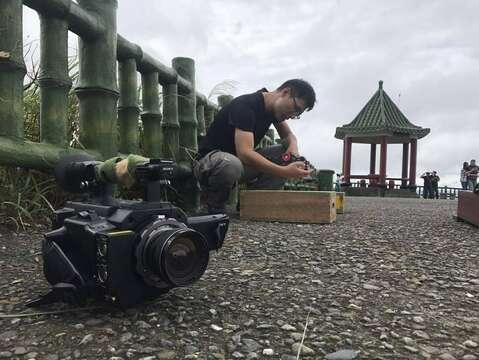 1000步的繽紛台灣-拍攝器材架設