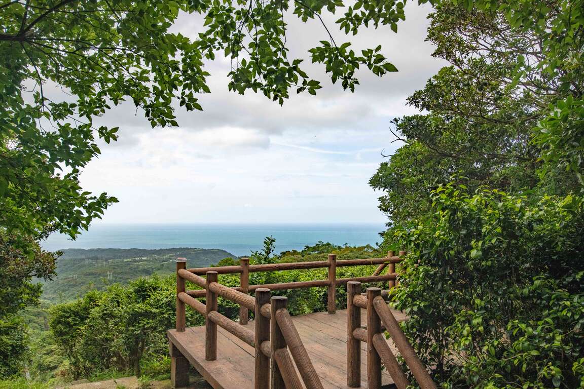 眺望山景海景 美不勝收