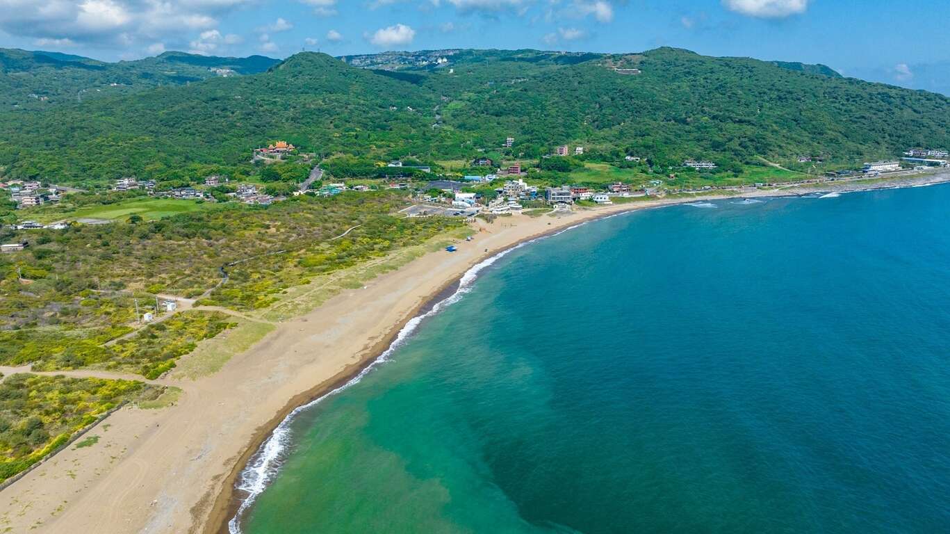 俯瞰金山中角灣