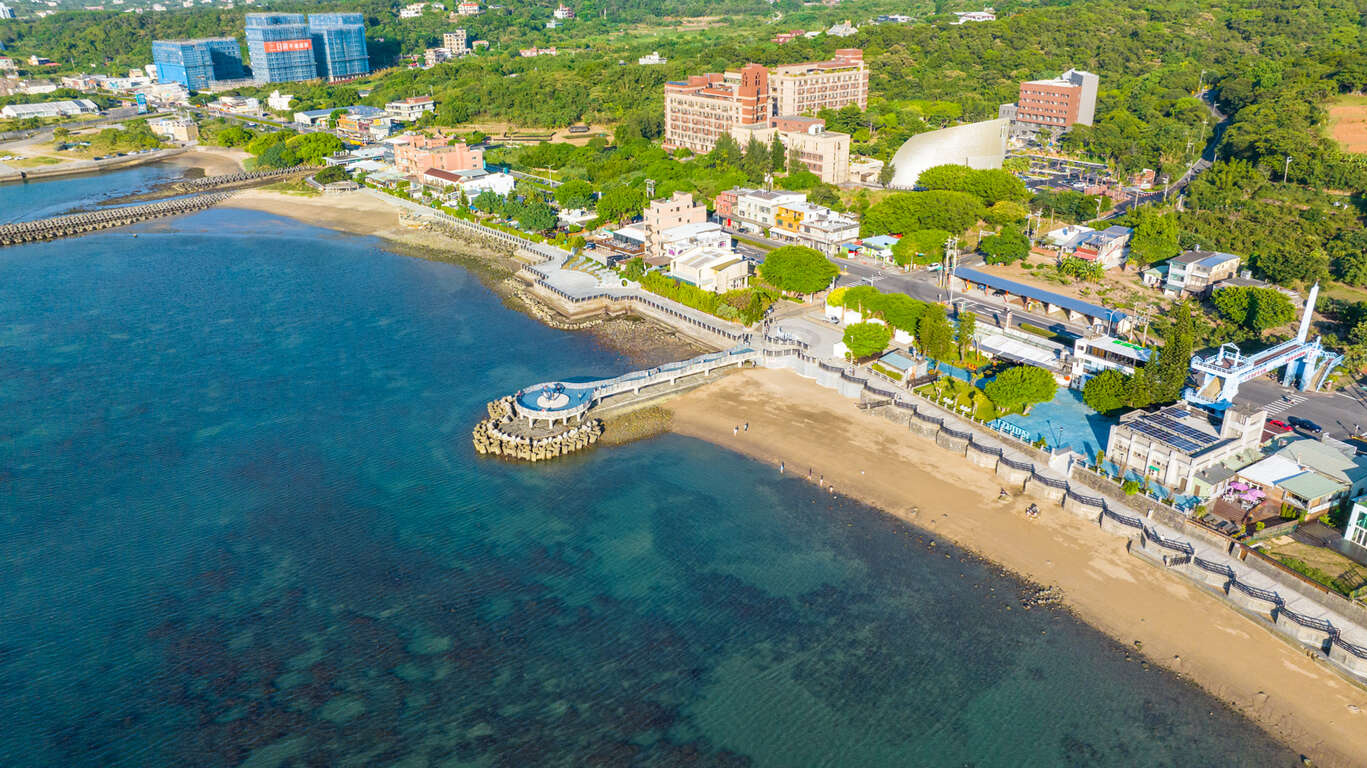 芝蘭海上觀景平台空拍