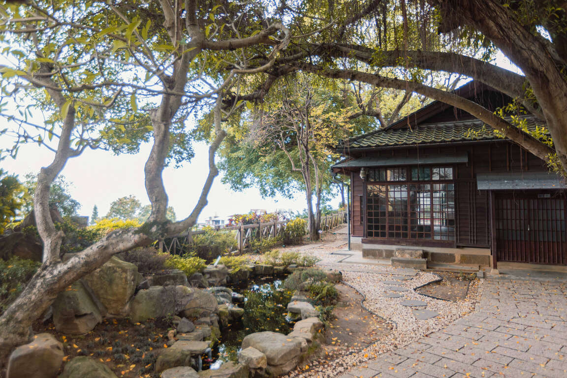 多田榮吉故居庭院