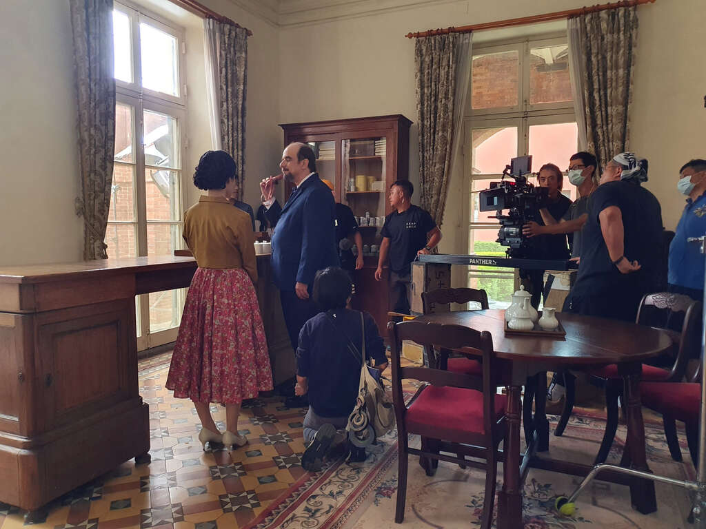 《茶金》於英國領事官邸拍攝