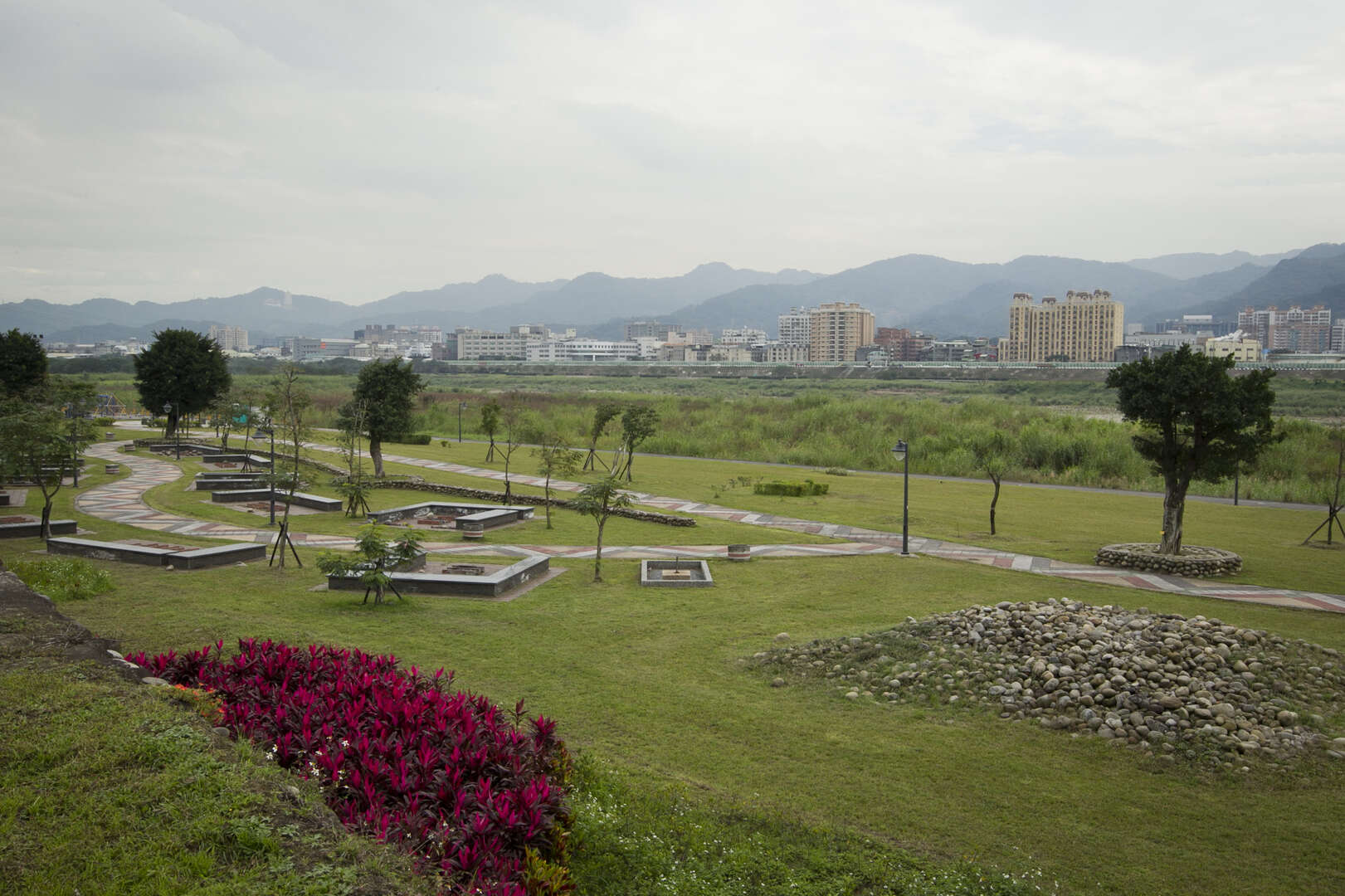 樹林鹿角溪人工濕地綠地