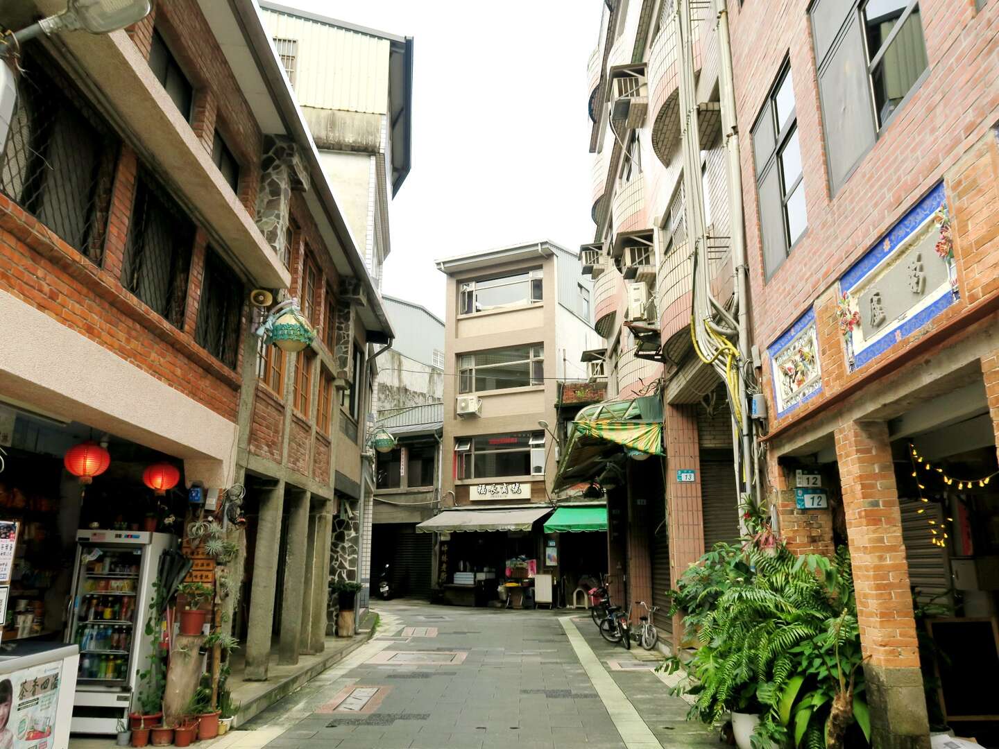 坪林老街一隅