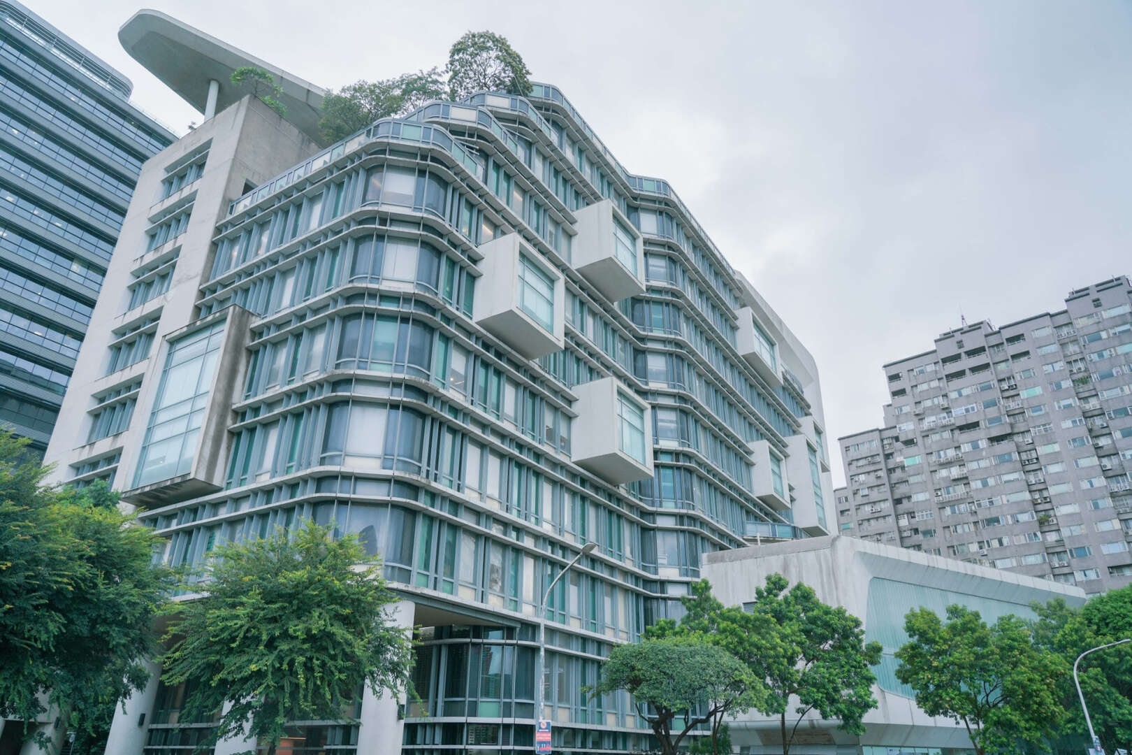 板橋市立圖書館總館外觀